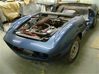 Fiat Dino Spider 2400 repair work